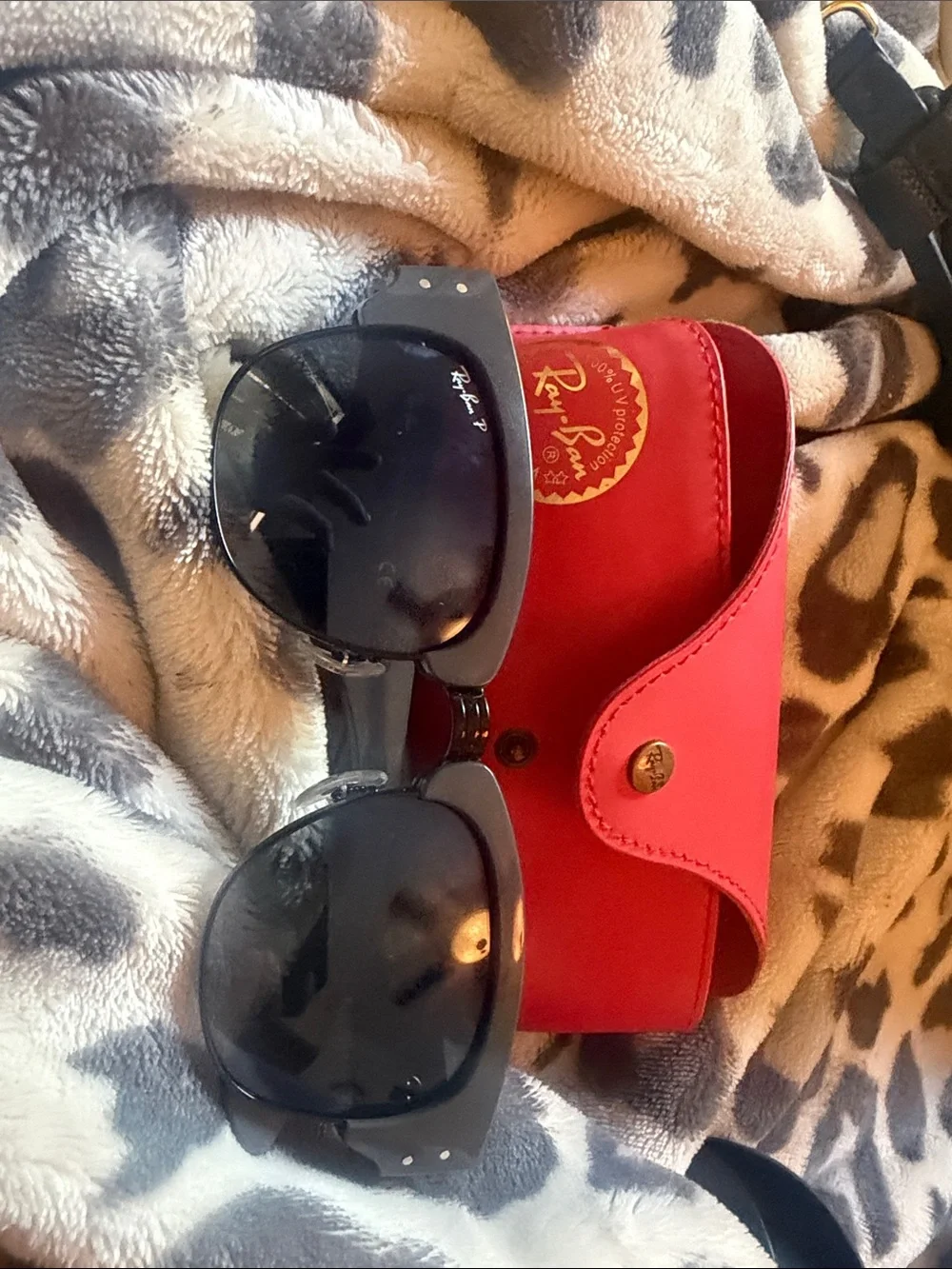 Ray-Ban RB0316S Mega Clubmaster Customized Sunglasses 53mm w/ Case